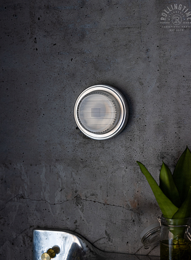 轴年Rolling time 复古铝壁灯 工业美式创意楼梯过道led氛围廊灯