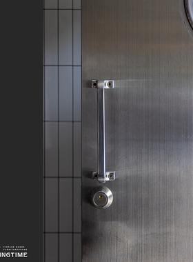 轴年Rolling time 复古铝门把手 多用功能墙壁挂杆走廊扶手拉手