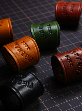 丝巾扣方巾扣牛皮男美式复古阿美咔叽腰果花领巾扣装饰棉领巾头巾