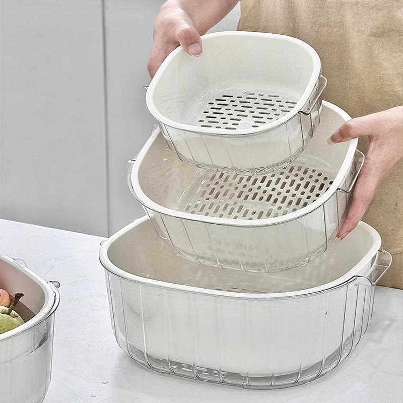 洗菜盆沥水篮双层客厅