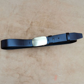 瑕疵品库存清仓特价 头层牛皮腰带纯铜板扣休闲复古纯皮皮带 男士