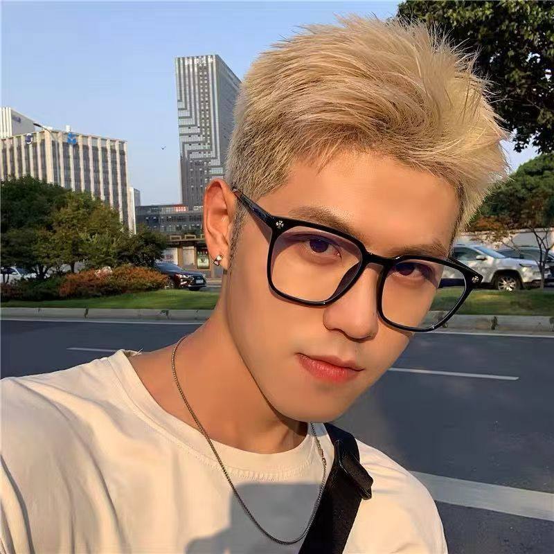 韩版素颜男女防蓝光防辐射眼镜网红近视眼镜框护目镜平光无度数潮