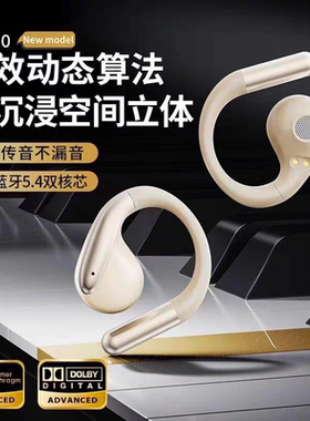 原初者蓝牙5.4降噪不漏音耳机