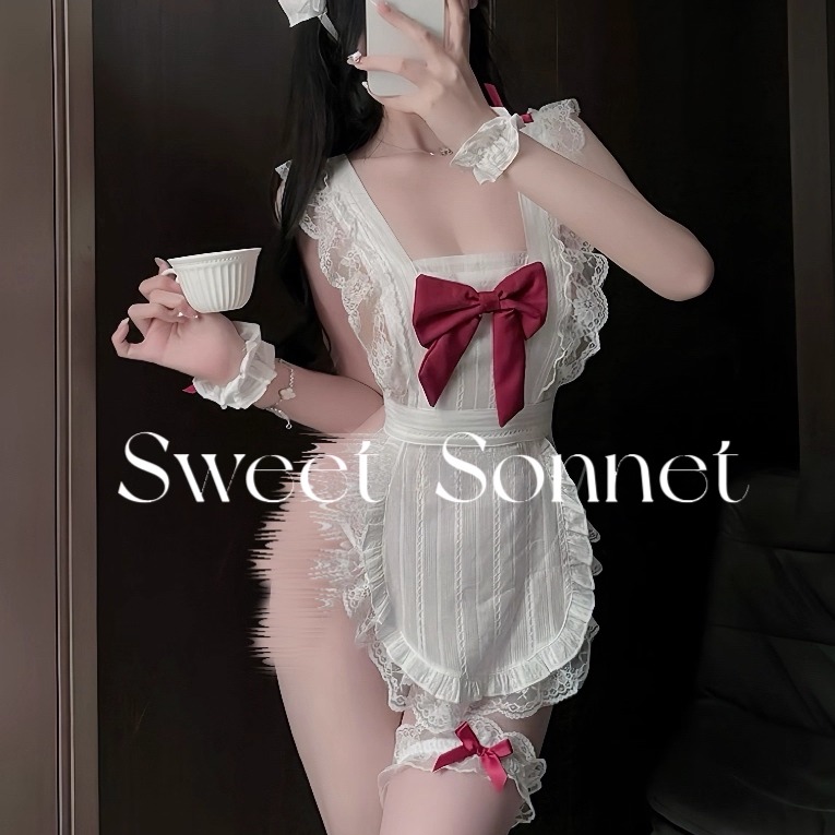 小乖乖 | 性感纯欲女仆可爱晴趣女佣cos制服内衣裙吊带套装小女佣