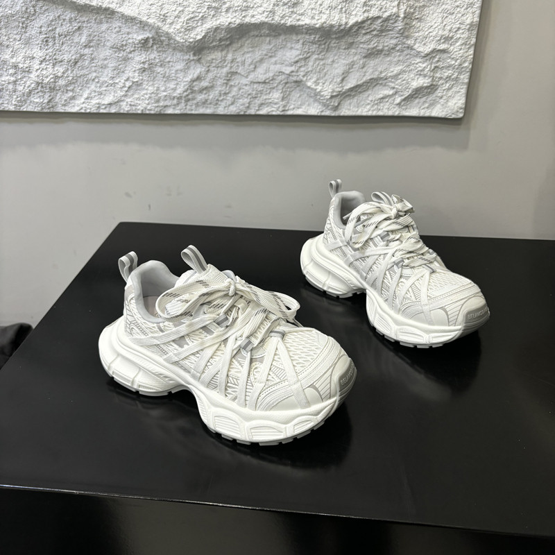 巴黎厚底增高老爹鞋女2025新款春夏季休闲运动鞋网面透气跑步女鞋