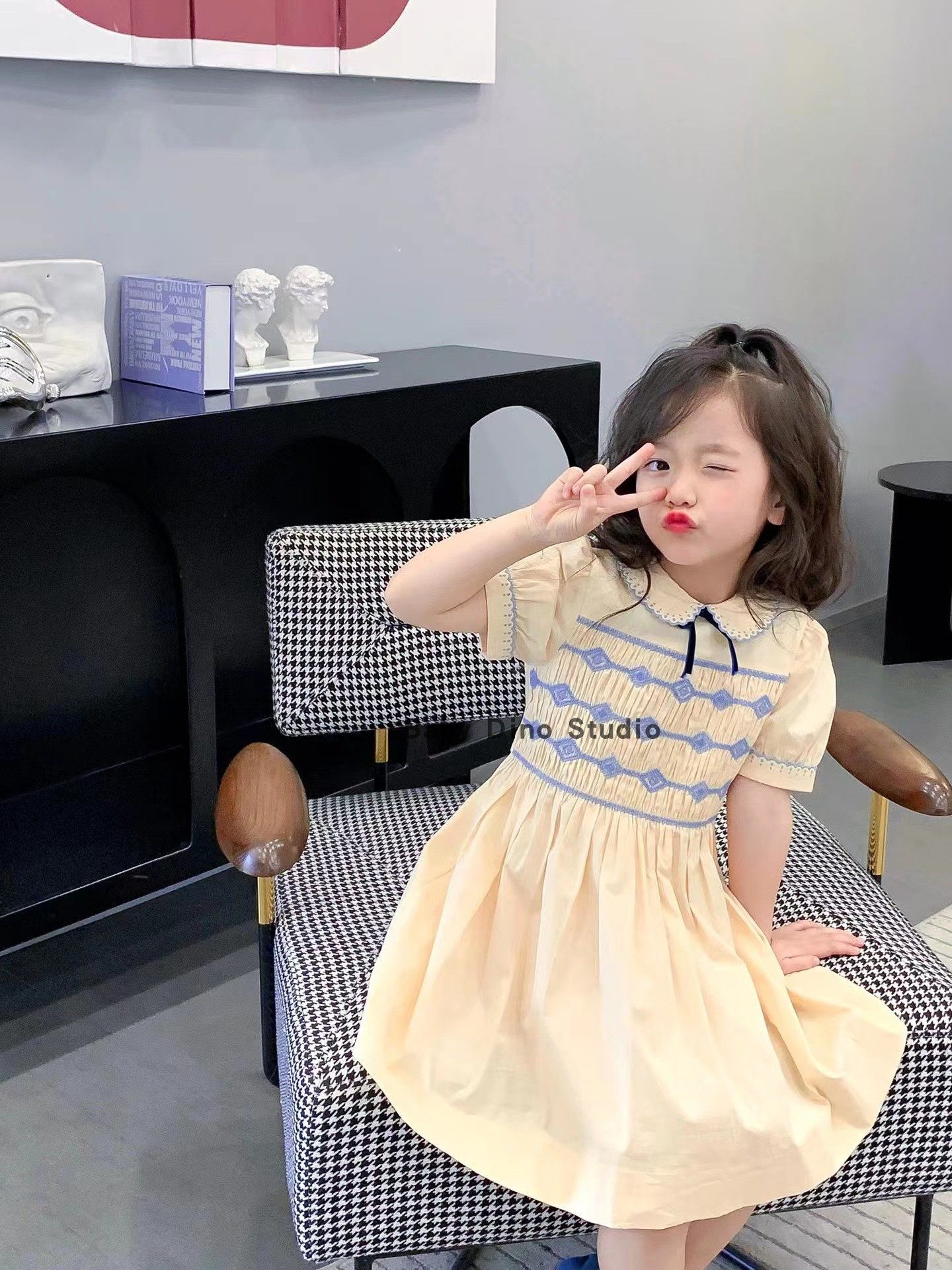 女童甜美淑女夏季连衣裙
