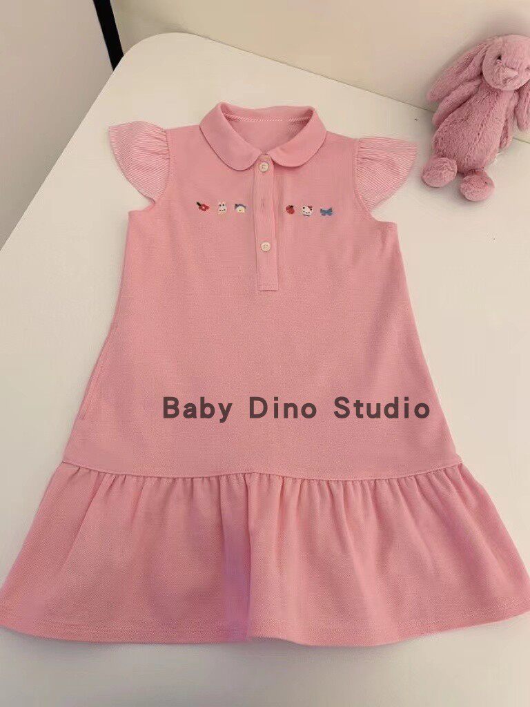 女童连衣裙可爱运动夏季小兔小熊