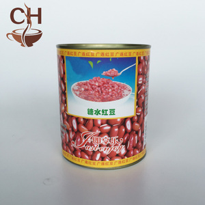 广连红豆罐头糖水红豆罐头900g奶茶刨冰沙冰腊八粥原料10罐邮江浙