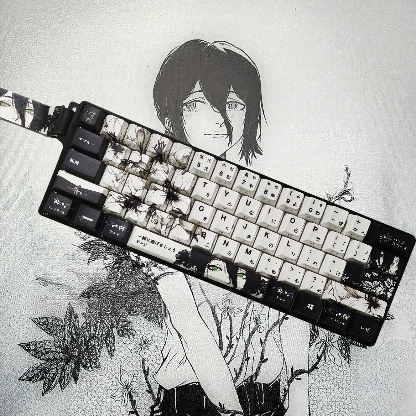 复客狮F61pro电脑外设办公游戏侧刻客制化蕾塞电锯人60键机械键盘