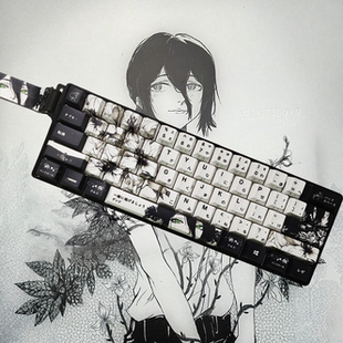 复客狮F61pro电脑外设办公游戏侧刻客制化蕾塞电锯人60键机械键盘