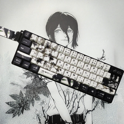 复客狮F61pro电脑外设办公游戏侧刻客制化蕾塞电锯人60键机械键盘