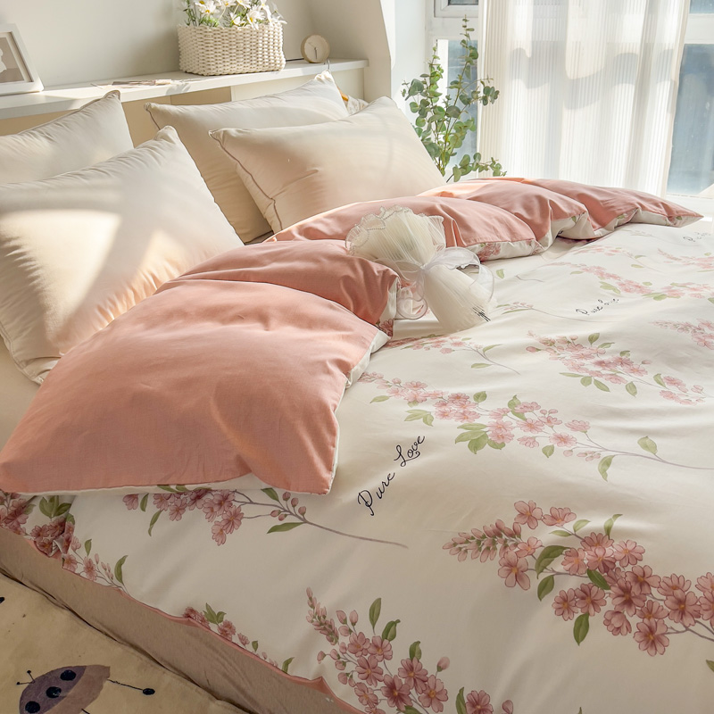 定做大尺寸纯棉全棉被套加大被罩