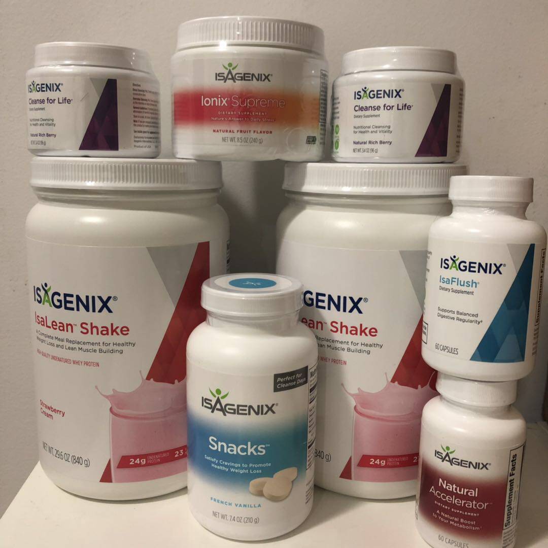 美商美国 ISAGENIX 爱身健丽 奶昔 体重计划管理套餐 30天 促销