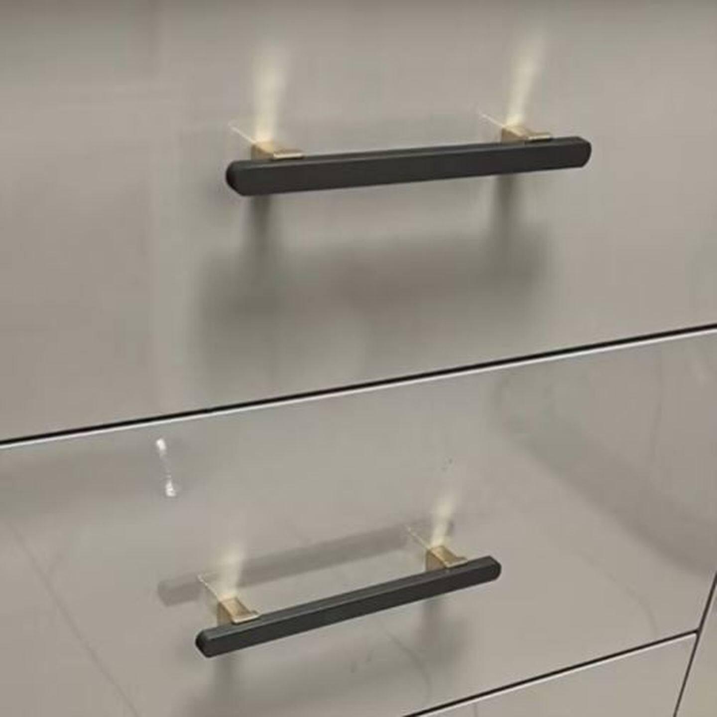 柜子衣柜金色拉手现代抽屉橱柜门把手北欧浴室柜简约抽屉家具拉手