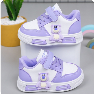 儿童男女童春季透气板鞋小童运动鞋休闲鞋软底学步鞋幼儿女宝宝鞋