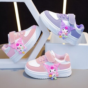 儿童鞋子2025春秋款新款女童运动鞋宝宝休闲板鞋宝宝小童防滑软底