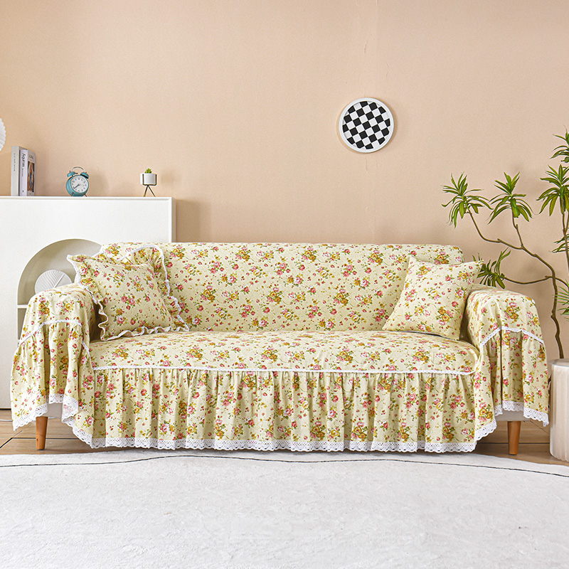 防猫抓匠心纯棉田园浪漫甜美碎花