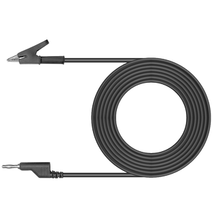 仪器仪表测试线鳄鱼夹香蕉头5颜色可选连接其它仪表仪器PVC软线
