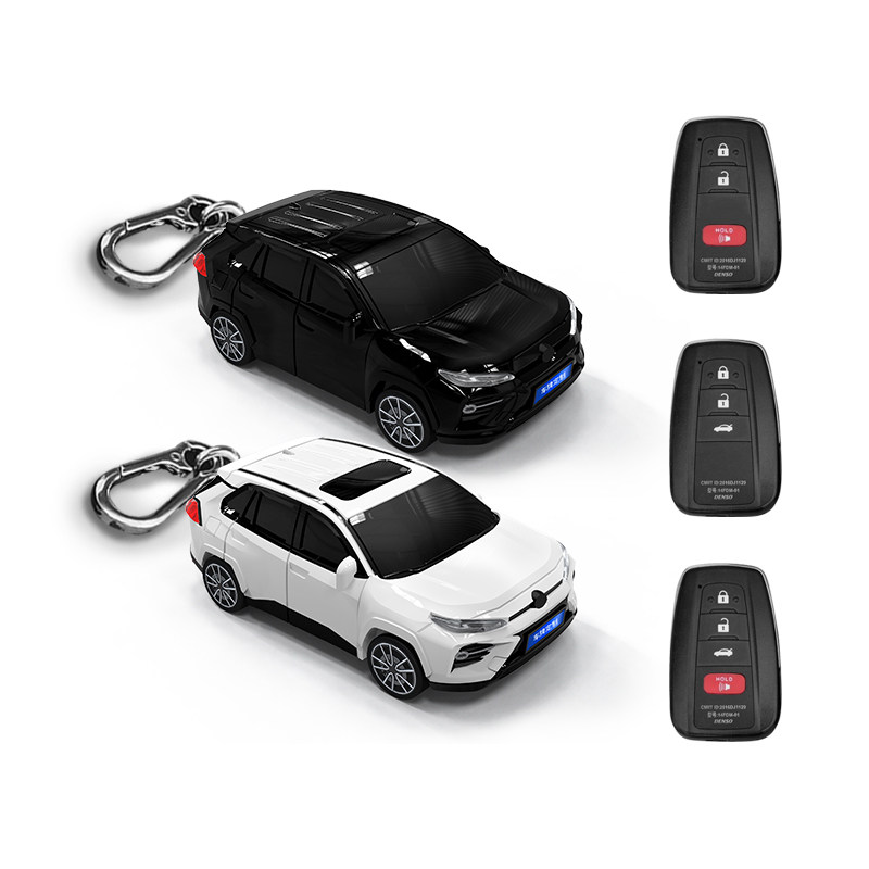 适用于广汽丰田威兰达汽车钥匙包保护套创意小车模型壳个性扣礼物
