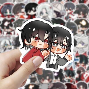 饰贴纸 贴纸手机手账可爱装 180张Q版 我不是戏神卡通贴画动漫二次元