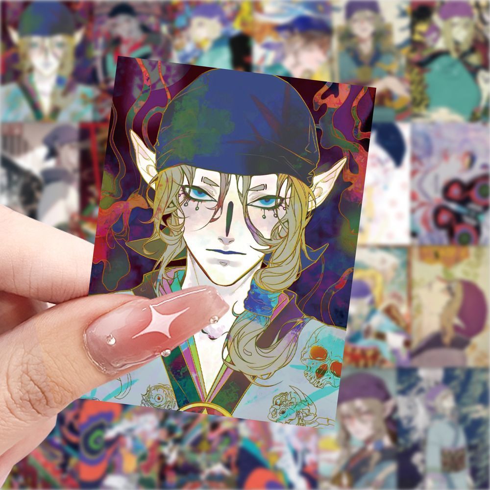 188怪化猫卖药郎壁纸贴纸动漫创意二次元贴画手机手账装饰diy贴纸