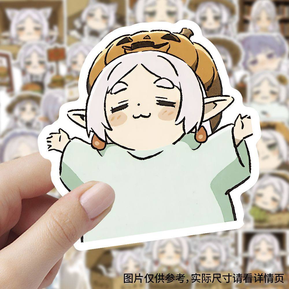 葬送的芙莉莲可爱插画贴纸动漫周边表情包创意贴画diy手账本装饰,文具电教/文化用品/商务用品,贴纸/立体贴纸,淘宝优惠券,粉丝福利购,淘宝优惠卷