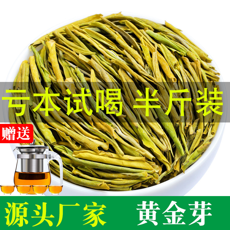 2026新茶安吉特产白茶新茶明前黄金芽茶叶牙尖正宗绿茶散装250g