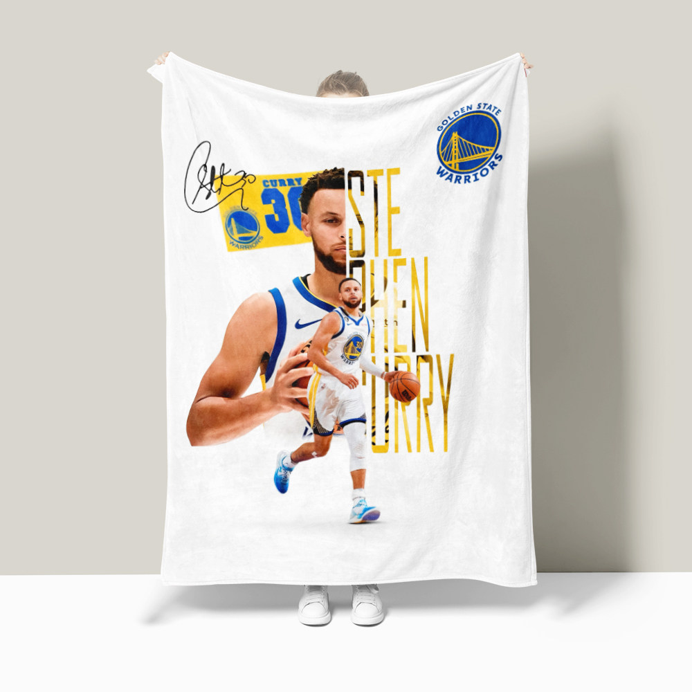篮球勇士NBA库里毛毯男生宿舍休闲毯/毛毯/绒毯