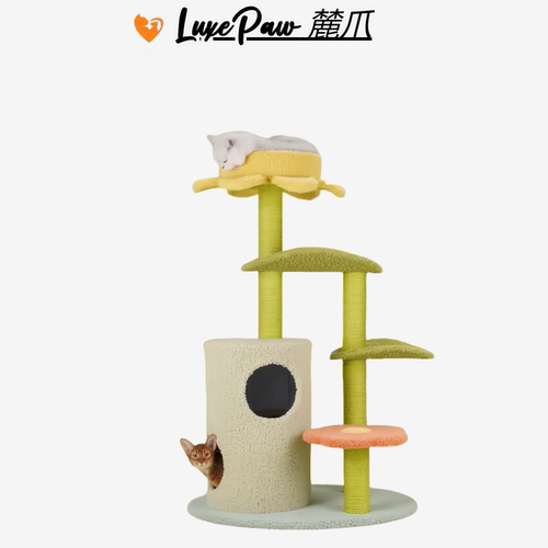 日本LuxePaw猫爬架猫窝一体猫树