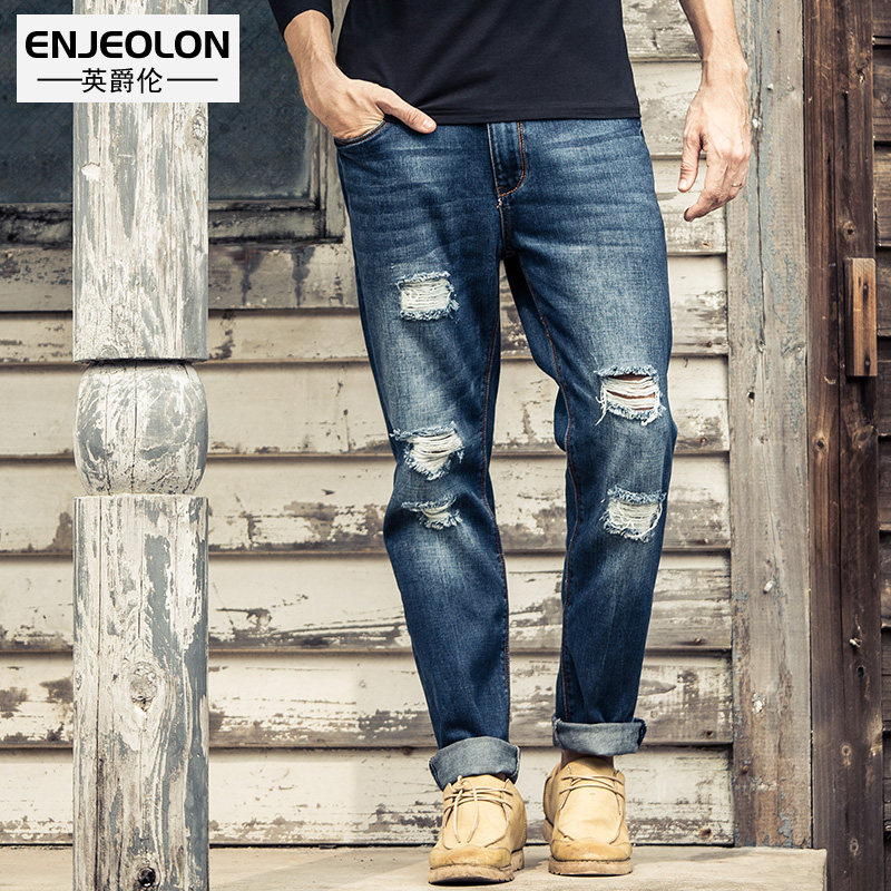 Jeans pour jeunesse ENJEOLON 100% coton pour Quatre saisons - Ref 1481880 Image 3