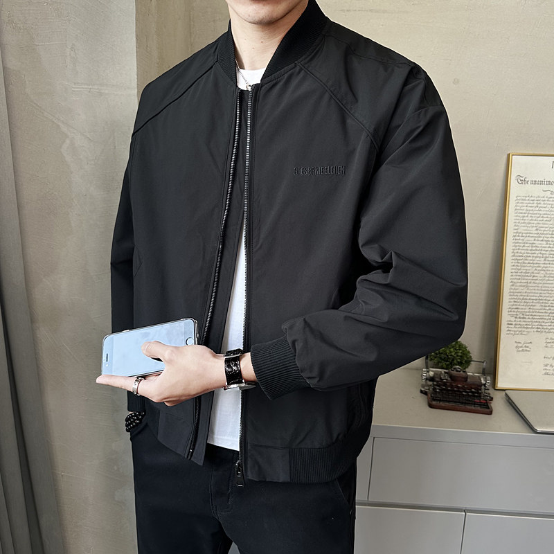 2026新款棒球服外套男春秋季潮休闲宽松飞行员夹克男士春装上衣服