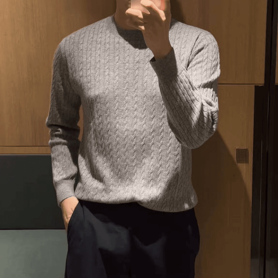 2025年秋冬季男士高端针织衫