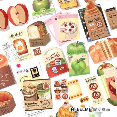 InfeelMe古早手帐素材包机关便签