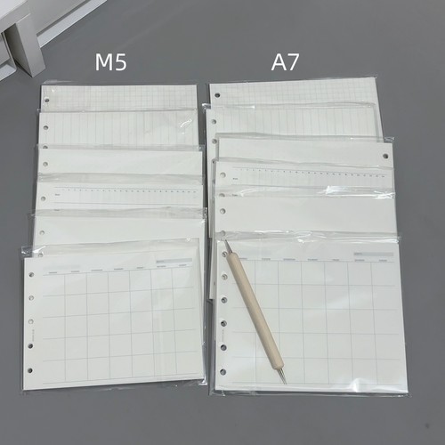 A7M5两折多功能内页活页