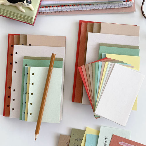 120g叙春集A6M5A7内页十二色拼装