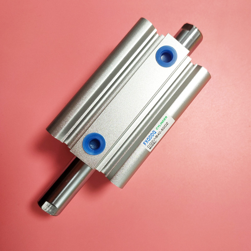 SMC型超薄 CQ2WA32 CDQ2WA32-30-35-40-45-50DZ DMZ 薄型双出气缸