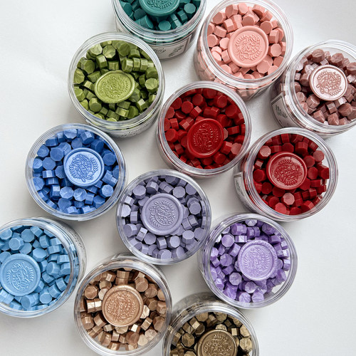 小喜婚品小众复古火漆蜡粒