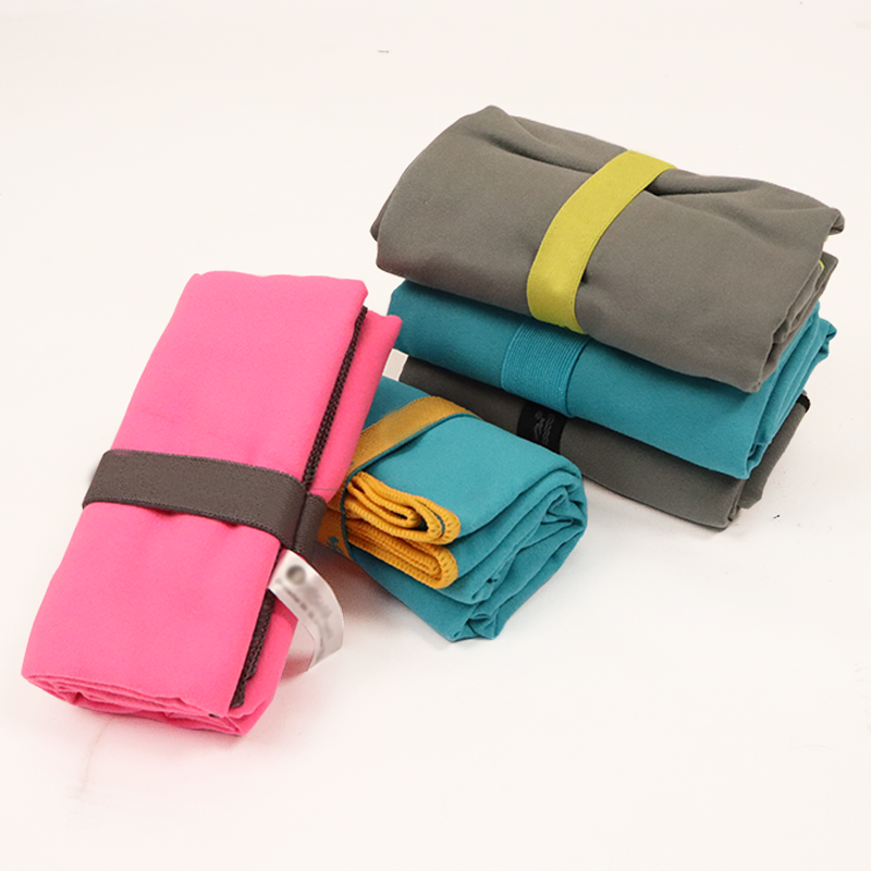 速干毛巾纯色便携绑带浴巾速干吸水户外运动出差旅行毛巾旅游男女