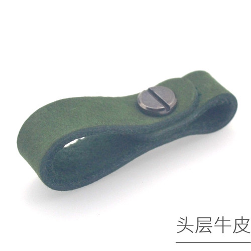 汽车钥匙扣连接皮带真皮可拆卸牛皮条钥匙绳新款高档汽车用品挂件