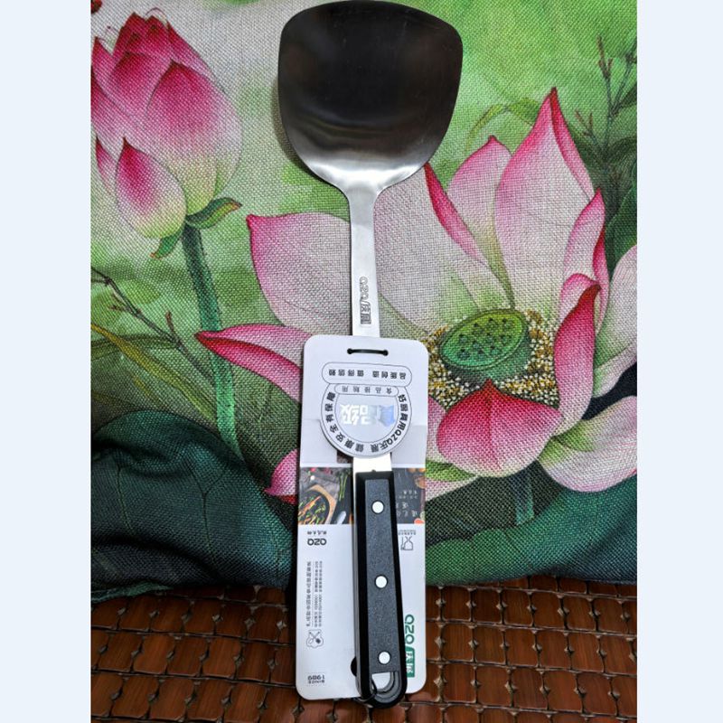 庆展不锈钢炒铲K087-1炒勺炒菜铲子厨房炊具家用厨具煎锅平底锅铲