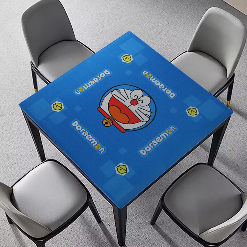 哆啦A梦桌布棋牌麻将布