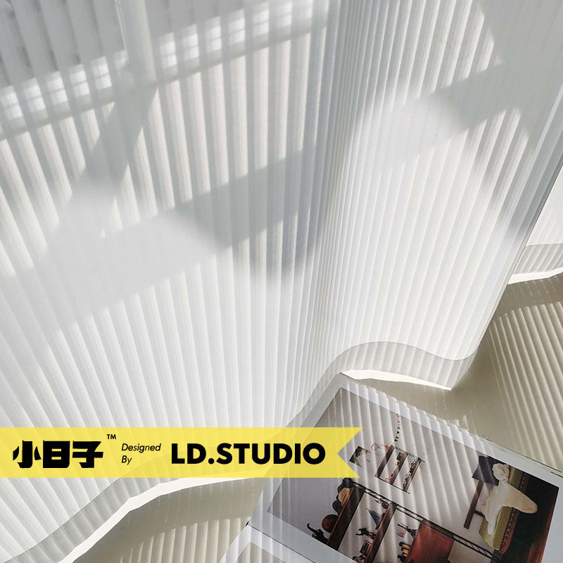 竖百叶白纱窗帘 2021光影新品透光不透人雪纺纱 客厅阳台纱梦幻帘,居家布艺,窗纱,淘宝优惠券,粉丝福利购,淘宝优惠卷