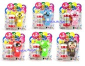 新款 手动惯性泡泡枪吹泡泡液机儿童吹泡泡工具卡通动物亏本清仓