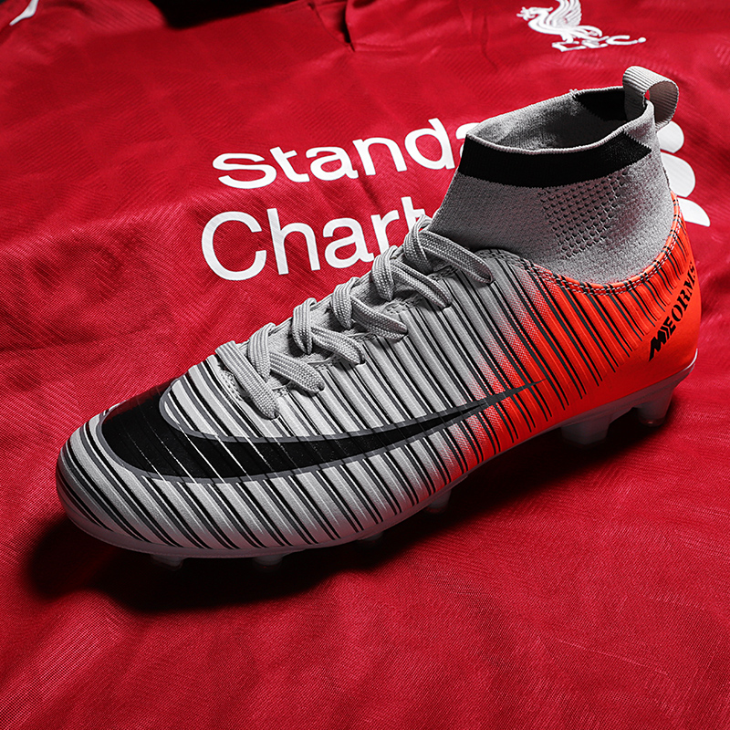 Adults Men's sport outdoor football boots soccer shoes ag