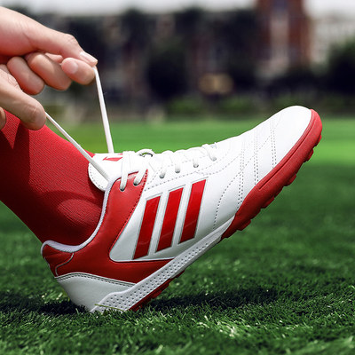 Men's sport outdoor football boots shoes soccer shoe kids tf