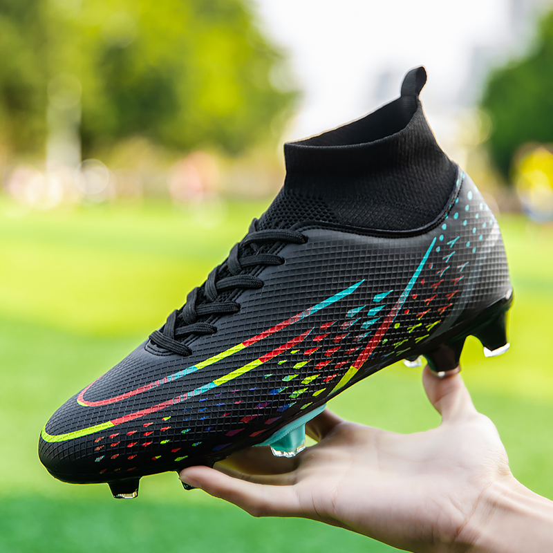 c罗足球鞋cr7碎钉tf长钉ag男女白色儿童学生比赛训练鞋限量版刺客