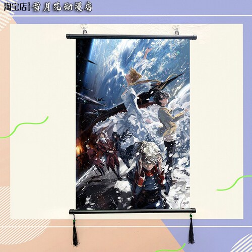 Aldnoah Zero 斯雷因 周边海报挂画宿舍寝室装饰画挂布画图案