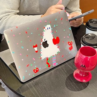 M3Pro16寸 13寸macbookair保护套 M4电脑M1 汪三岁「幽灵毛毛」满天星MacBook保护壳mac笔记本2024款