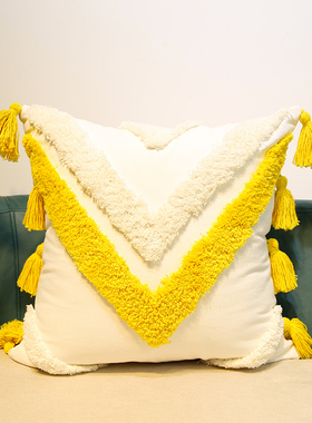 北欧ins 印度名宿波西米亚摩洛哥风抱枕靠枕简约新款床上沙发靠垫