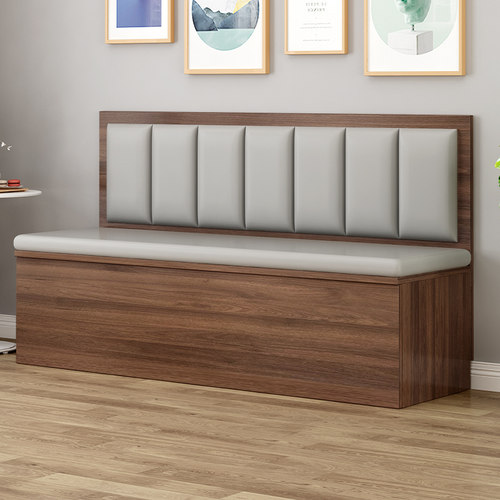 卡座沙发甜品咖啡汉堡饭店靠墙